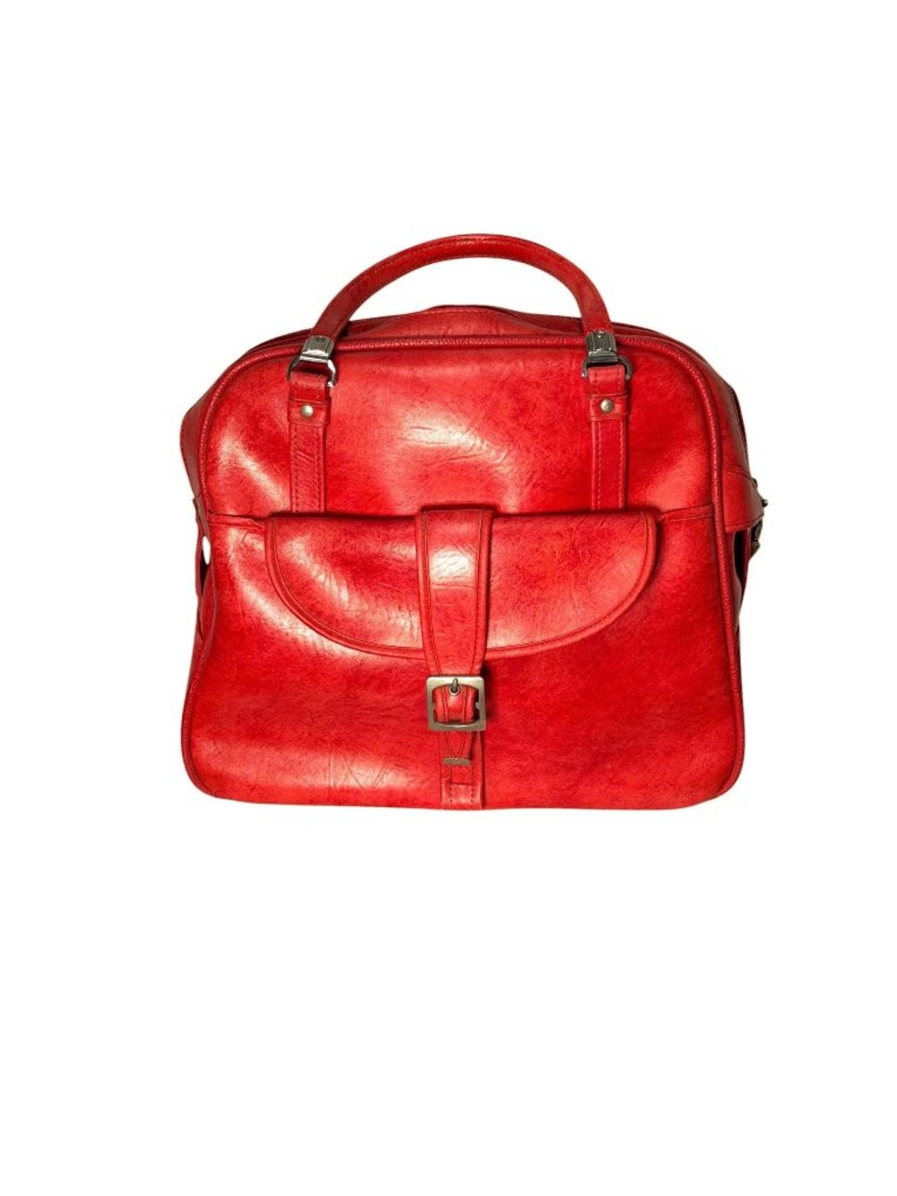 1960s red American Tourister Escort Carry-on travel bag